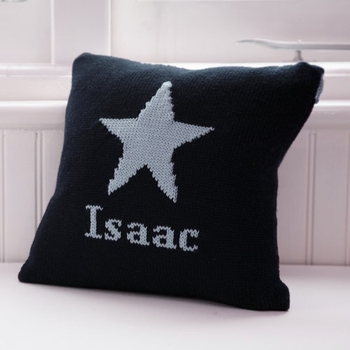 personalized baby boy stars blanket