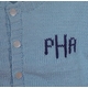 personalized baby cardigan sweater and hat set