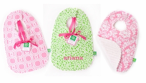 personalized baby girl bibs