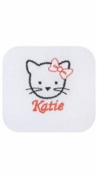 personalized baby halloween gift set - kitty cat