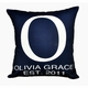Personalized Baby Initial Pillow