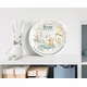 personalized baby plate - cars and bears
