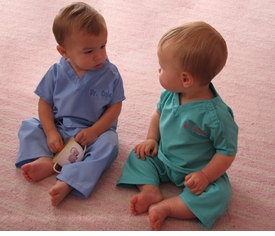 Personalized Baby Scrubs