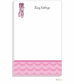 Personalized - Ballerina Notepad