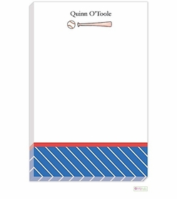 Personalized - Baseball Buff Notepad