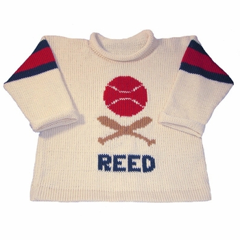 Personalized Baseball Sweater