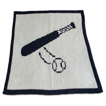 Personalized Baseball Theme Blanket