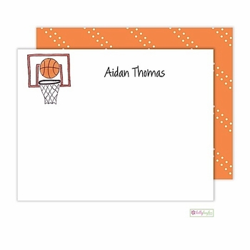 Personalized - Basketball Star Flat Notes
