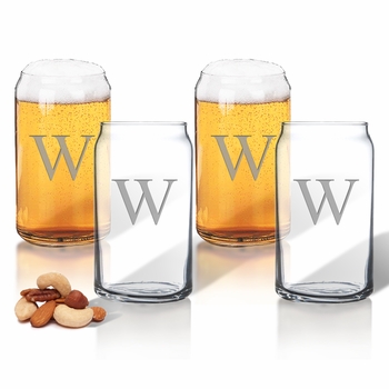  Personalized Beer Growler & Glasses Gift Set.