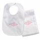 personalized bib & burp cloth set