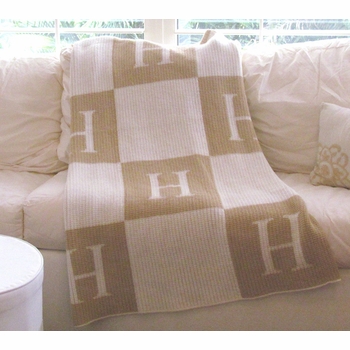 Personalized Blanket with Colorblock Initials