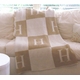 Personalized Blanket with Colorblock Initials