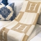 Personalized Blanket with Colorblock Initials