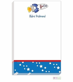 Personalized - Blast Off Notepad