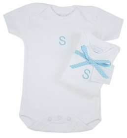 Personalized Block Initial Bodysuit