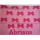 Personalized Bow Blanket