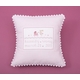 personalized bunny with stroller pillow
