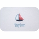 personalized burp cloths - little sailor