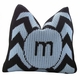 Personalized Chevron Baby Blanket