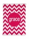 Personalized Chevron Blanket