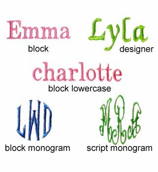 personalized chloe bib