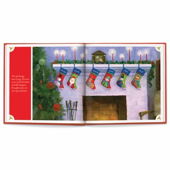 Personalized Christmas Book & Plush Bear Gift Set