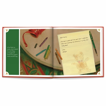 Personalized Christmas Book & Plush Bear Gift Set
