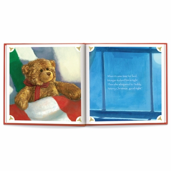 Personalized Christmas Book & Plush Bear Gift Set