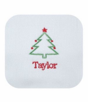personalized christmas layette set