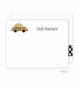 personalized - city cab flat notes