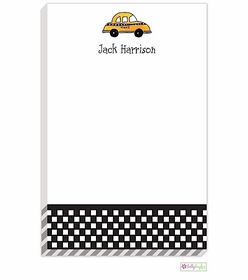 Personalized - City Cab Notepad