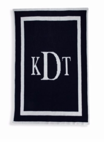 Personalized Classic Monogram Blanket