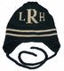 personalized classic monogram hat with earflaps