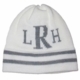 personalized classic stripes & monogram hat