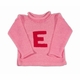 personalized color letter sweater