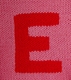 personalized color letter sweater