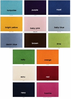 personalized color trim letter sweater