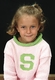 personalized color trim letter sweater