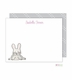 Personalized - Cottontail Flat Notes