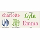 personalized crescent beach trio bib gift set