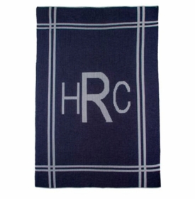 Personalized Cross Border Monogram Blanket
