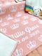 personalized crown baby blanket