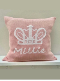 Personalized Crown Baby Pillow