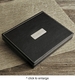 Personalized Deluxe Leather Valet