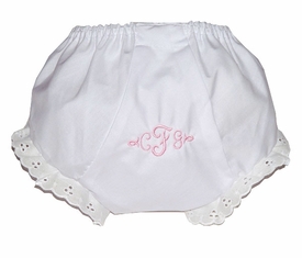 Personalized Monogrammed Diaper Cover