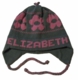personalized earflap hat - daisies
