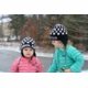 personalized earflap hat - polka dots