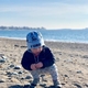 personalized earflap hat - sailboats