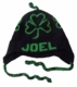 personalized earflap hat - shamrocks