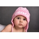 personalized earflap hat - snowflakes